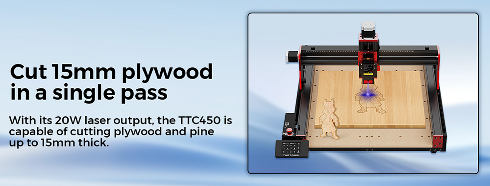 TWO TREES TC20W 20W Laser Module for TTC450 Pro/TTC450 Ultra CNC Router Machine