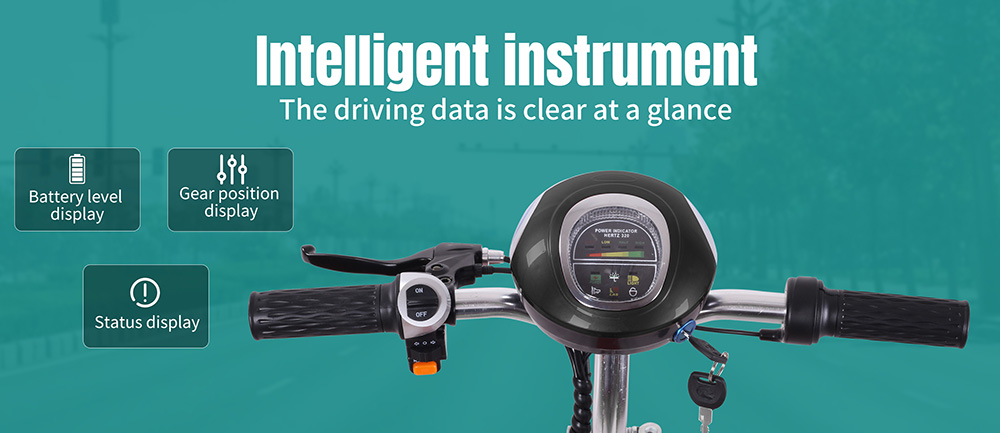 Unificare M5 Elektroroller mit Sitz, 350-W-Motor, 24-V-12-Ah-Akku, 20 km/h H&ouml;chstgeschwindigkeit, 12 km Reichweite, Trommelbremse