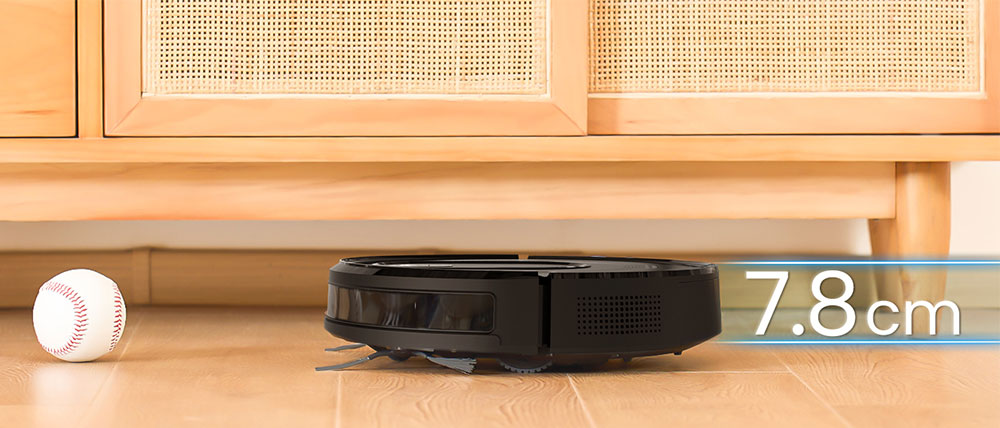 Vactidy Cleanova W7 Robot Vacuum Cleaner, 4000Pa Powerful Suction, 2-in-1 Vacuum & Mop, 120-Min Runtime, Smart APP & Voice Control, Multi-Sensor Navigation, Auto Recharge