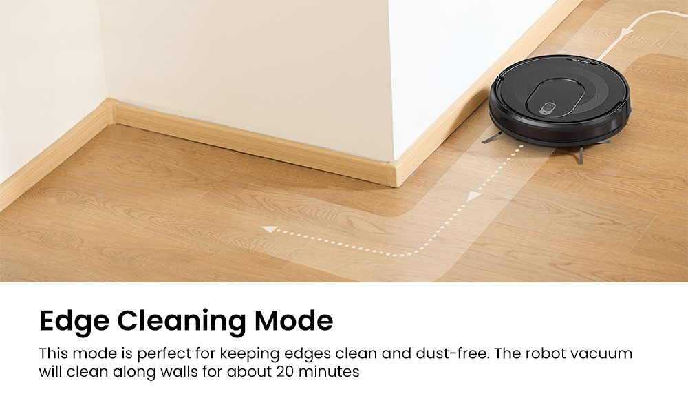 Vactidy Cleanova W7 Robot Vacuum Cleaner, 4000Pa Powerful Suction, 2-in-1 Vacuum & Mop, 120-Min Runtime, Smart APP & Voice Control, Multi-Sensor Navigation, Auto Recharge
