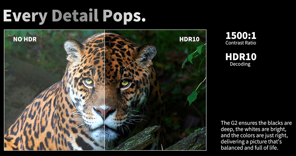 WUPRO G2 Projector, Certified Google & Netflix, Native 1080P, 200 ISO Lumens, Auto Focus & Auto Keystone