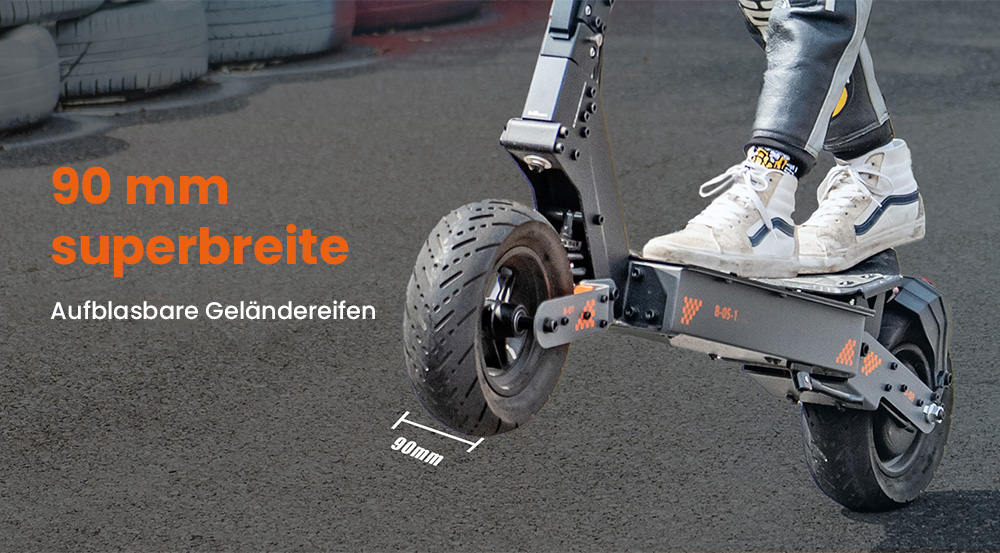 KuKirin G4 Elektroroller, 2 x 1000 W Motor, 60 V 20 Ah Akku, 11 Zoll Reifen, 70 km/h H&ouml;chstgeschwindigkeit, 75 km Reichweite, Scheibenbremsen vorne und hinten, Vierarm-Sto&szlig;d&auml;mpfer