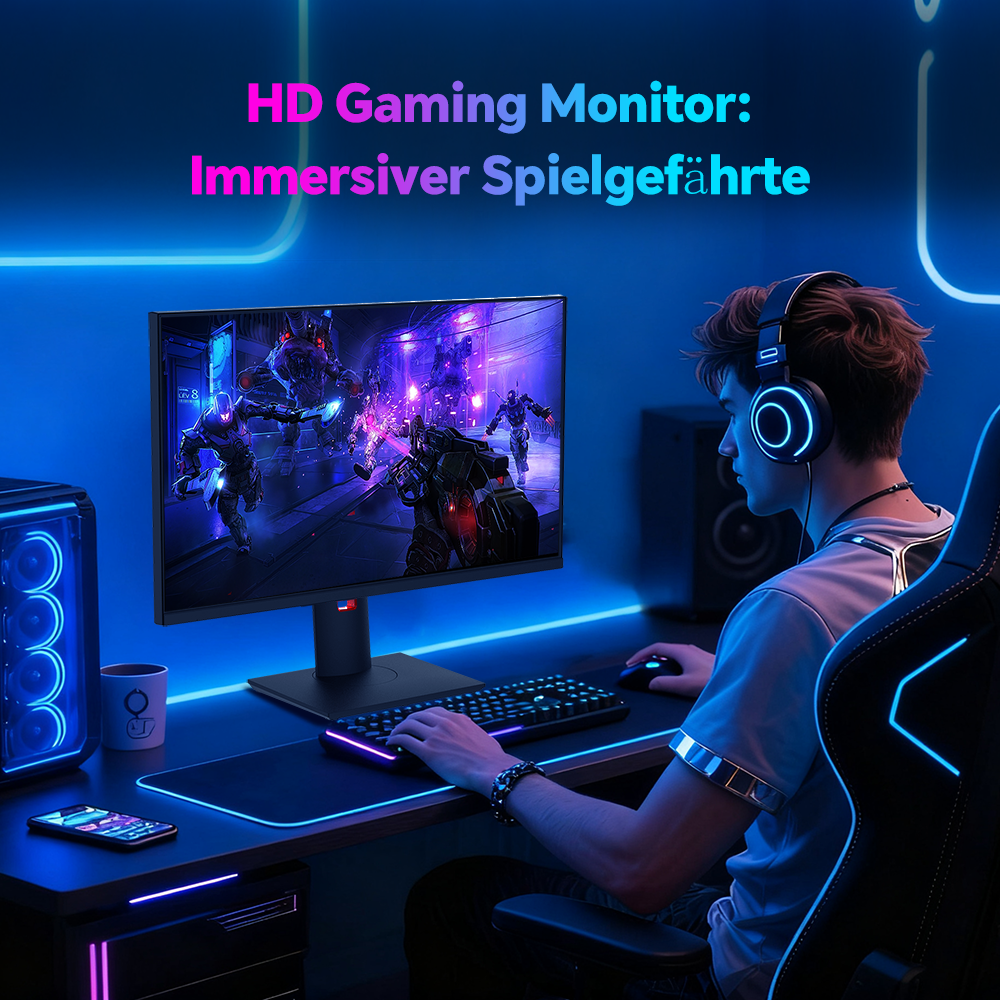 KTC H25X7 Gaming-Monitor, 24,5 Zoll 1920 x 1080 Fast-IPS-Bildschirm, 400 Hz Bildwiederholfrequenz, HDR400, 1 ms MPRT-Reaktionszeit, FreeSync- und G-Sync-kompatibel, schwaches blaues Licht und flimmerfrei, 2 x HDMI 2.0, 2 x DP 1.4