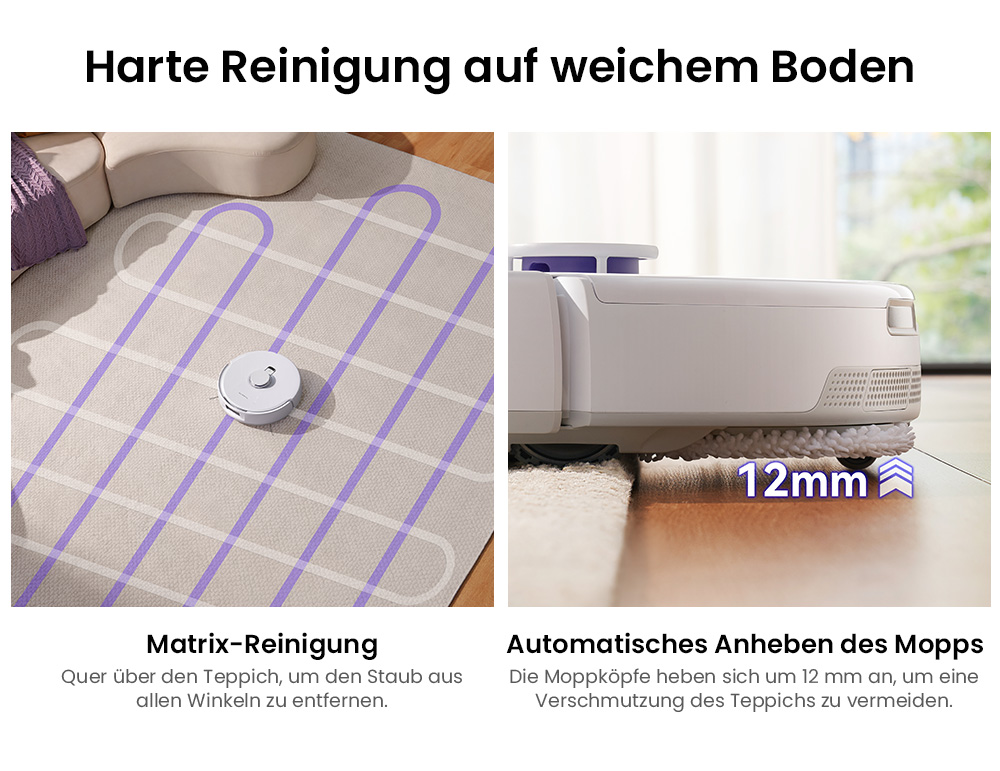 Narwal Freo X Ultra Roboterstaubsauger, 8200 Pa Saugleistung, 210 Min. Laufzeit, Tri-Laser-Navigation, Verwicklungsfreie schwimmende B&uuml;rste, 1-Liter-Einwegbeutel, 7-w&ouml;chige Staublagerung &ndash; EU-Stecker