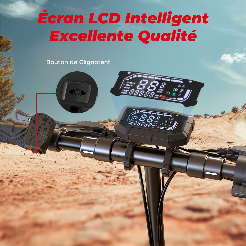 iScooter iX3 Trottinette électrique pliable, pneus pneumatiques de 10 pouces, moteur de 800 W, batterie de 10 Ah, vitesse maximale de 40 km/h, autonomie maximale de 40 km, hauteur de guidon réglable, contrôle par application - Noir