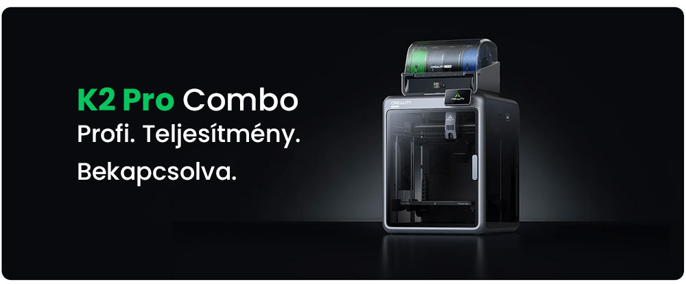 Creality K2 Pro Combo 3D nyomtat&oacute;, CFS rendszer, 300*300*300mm