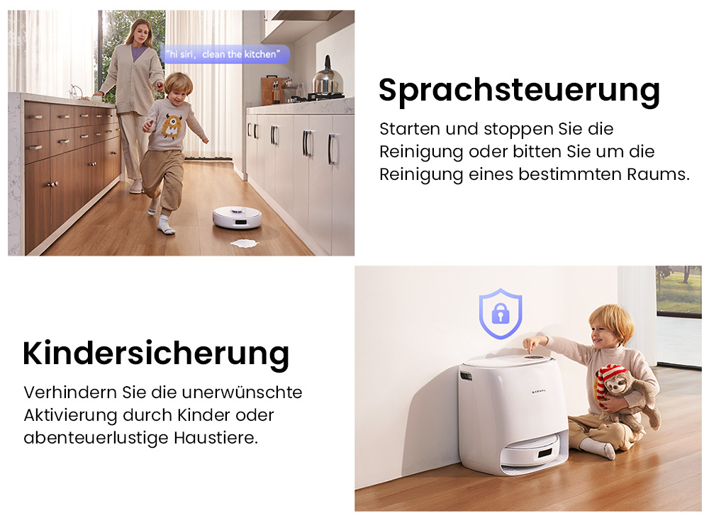 Narwal Freo X Ultra Roboterstaubsauger, 8200 Pa Saugleistung, 210 Min. Laufzeit, Tri-Laser-Navigation, Verwicklungsfreie schwimmende B&uuml;rste, 1-Liter-Einwegbeutel, 7-w&ouml;chige Staublagerung &ndash; EU-Stecker