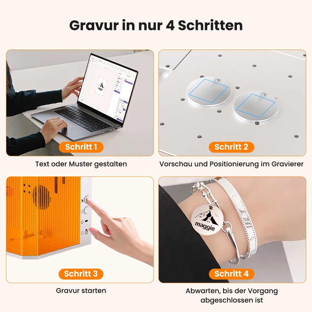 Mecpow X1 Dual-Laserschneider und -gravierer, 2 W Infrarot und 10 W Diode, 5000 mm/s Geschwindigkeit, 105&times;105 mm