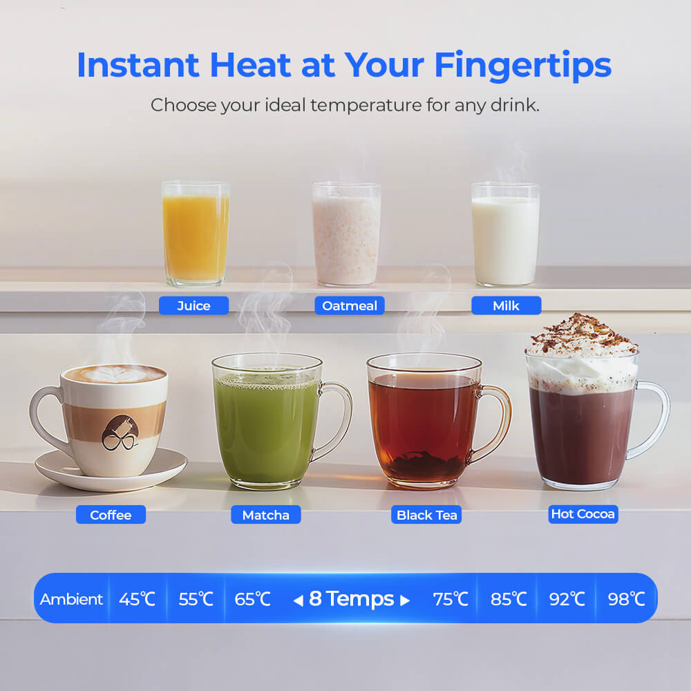 Hydrofast W100 Pultra Épített Víztisztító + HiBREW H10A Félautomata Kávéfőző