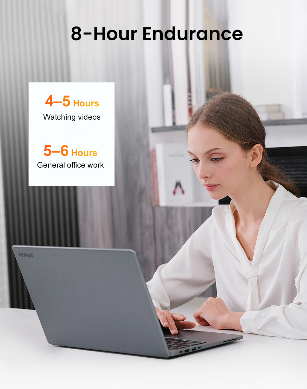 Ninkear A15 Pro Laptop, 16 Zoll 2560 x 1600 Bildschirm, 120 Hz Bildwiederholfrequenz, AMD Ryzen 5 7430U 6 Kerne Max 4,3 GHz, 16 GB RAM 1 TB SSD, WiFi6 Bluetooth 5.2, Fingerabdruck-Entsperrung, Tastatur mit Hintergrundbeleuchtung, 2 voll ausgestattete Typ-C, 3 * USB 3.0, 1 * HDMI, 1 * Micro-SD-Karte, 1 * Audio