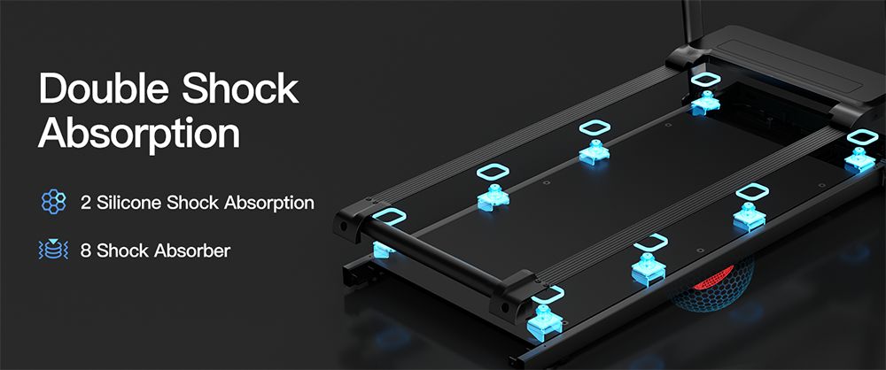ROBORE P9 Zusammenklappbares Laufband f&uuml;r Zuhause, 14 km/h, mit Herzfrequenzsensor, b&uuml;rstenlosem 3,0-PS-Motor, 136 kg Tragekapazit&auml;t