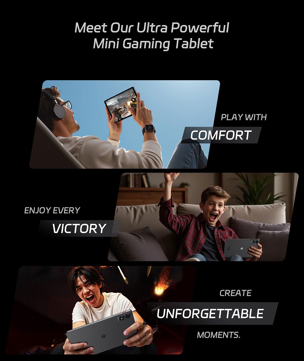 ALLDOCUBE iPlay 70 Mini Ultra Tablet, Qualcomm Snapdragon 7+ Gen3 8 Kerne, 8,8 Zoll 2560*1600 144Hz IPS Bildschirm, Android 14, 12GB RAM 256GB ROM, Dual-Band WiFi 6, Bluetooth 5.4, 7300mAh Akku, 13M+5M Kamera, 2*Full-Box Lautsprecher