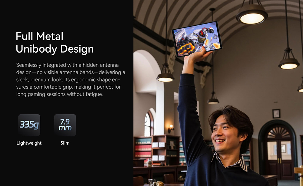 ALLDOCUBE iPlay 70 Mini Ultra Tablet, Qualcomm Snapdragon 7+ Gen3 8 Kerne, 8,8 Zoll 2560*1600 144Hz IPS Bildschirm, Android 14, 12GB RAM 256GB ROM, Dual-Band WiFi 6, Bluetooth 5.4, 7300mAh Akku, 13M+5M Kamera, 2*Full-Box Lautsprecher