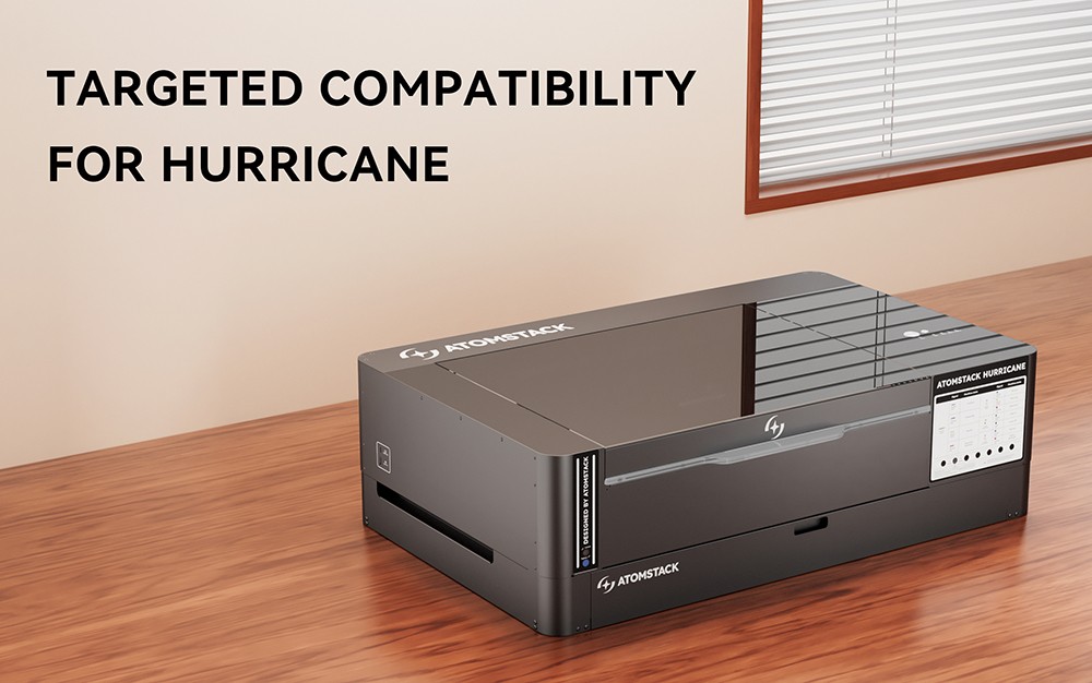 ATOMSTACK H3 H&ouml;henverstellplattform f&uuml;r Hurricane CO₂-Lasergravierer, 100 mm H&ouml;henverstellung