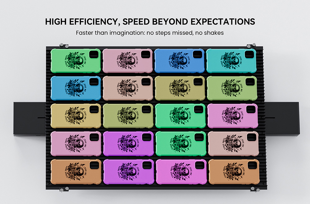 ATOMSTACK R7 F&ouml;rderband f&uuml;r Hurricane CO₂-Laserschneider, Arbeitsbereich 800 x 500 mm, Positioniergenauigkeit 1 mm