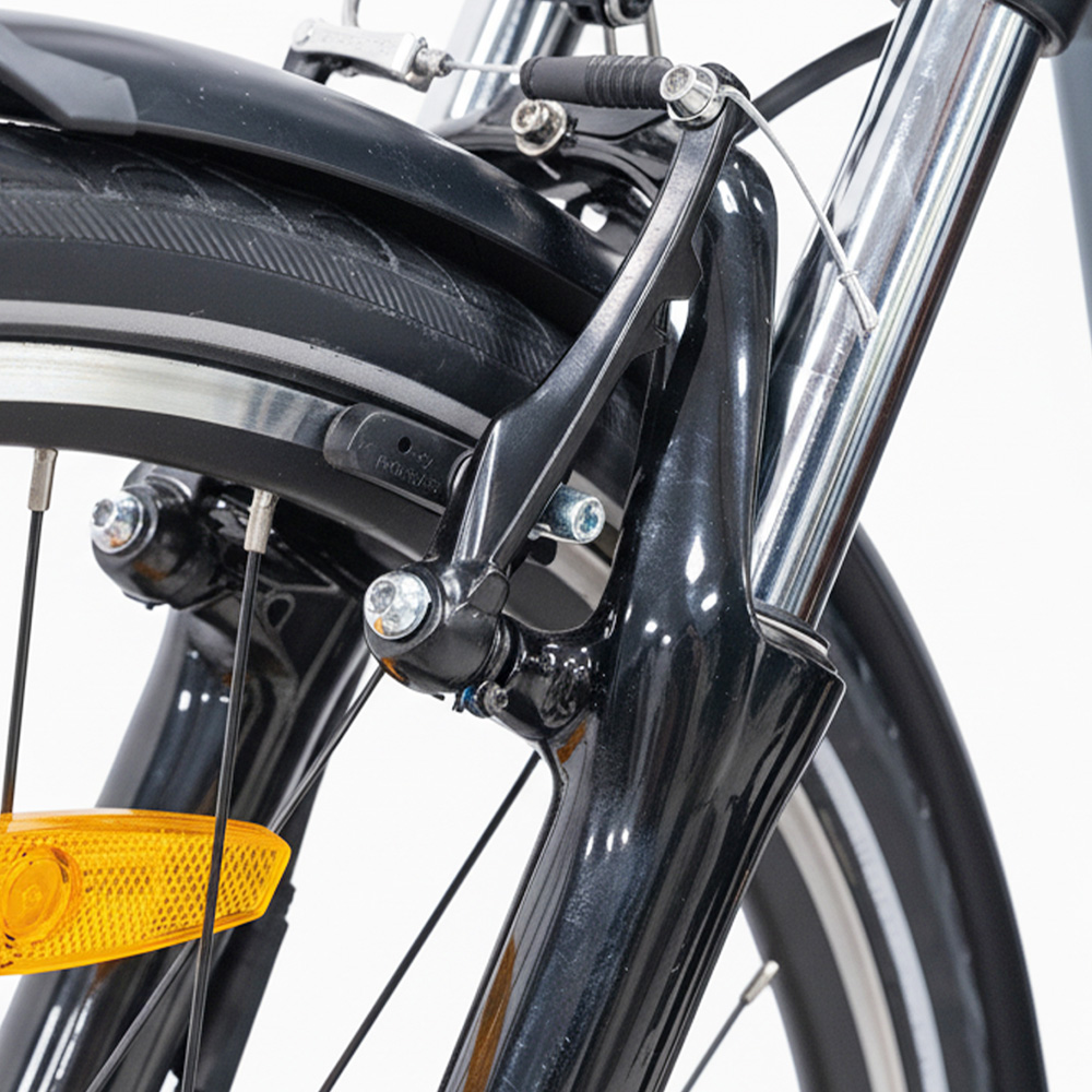 CITY 1.3-20 Vélo électrique, moteur 250W, batterie 37V 14Ah, pneus 700*40C, vitesse maximale de 25km/h, autonomie de 45km, freins à disque mécaniques avant et arrière, Shimano 7 vitesses