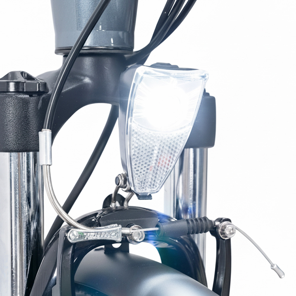 CITY 1.3-20 Vélo électrique, moteur 250W, batterie 37V 14Ah, pneus 700*40C, vitesse maximale de 25km/h, autonomie de 45km, freins à disque mécaniques avant et arrière, Shimano 7 vitesses