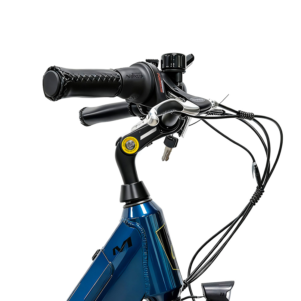 CITY 5.3-20 Vélo électrique, moteur 250W, batterie 36V 14Ah, pneus 700*40C, vitesse maximale de 25 km/h, autonomie de 45 km, freins à disque mécaniques avant et arrière, Shimano 7 vitesses