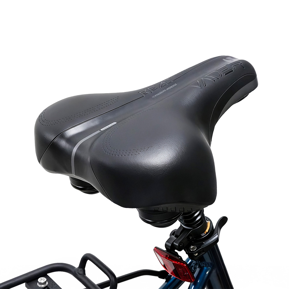 CITY 5.3-20 Vélo électrique, moteur 250W, batterie 36V 14Ah, pneus 700*40C, vitesse maximale de 25 km/h, autonomie de 45 km, freins à disque mécaniques avant et arrière, Shimano 7 vitesses