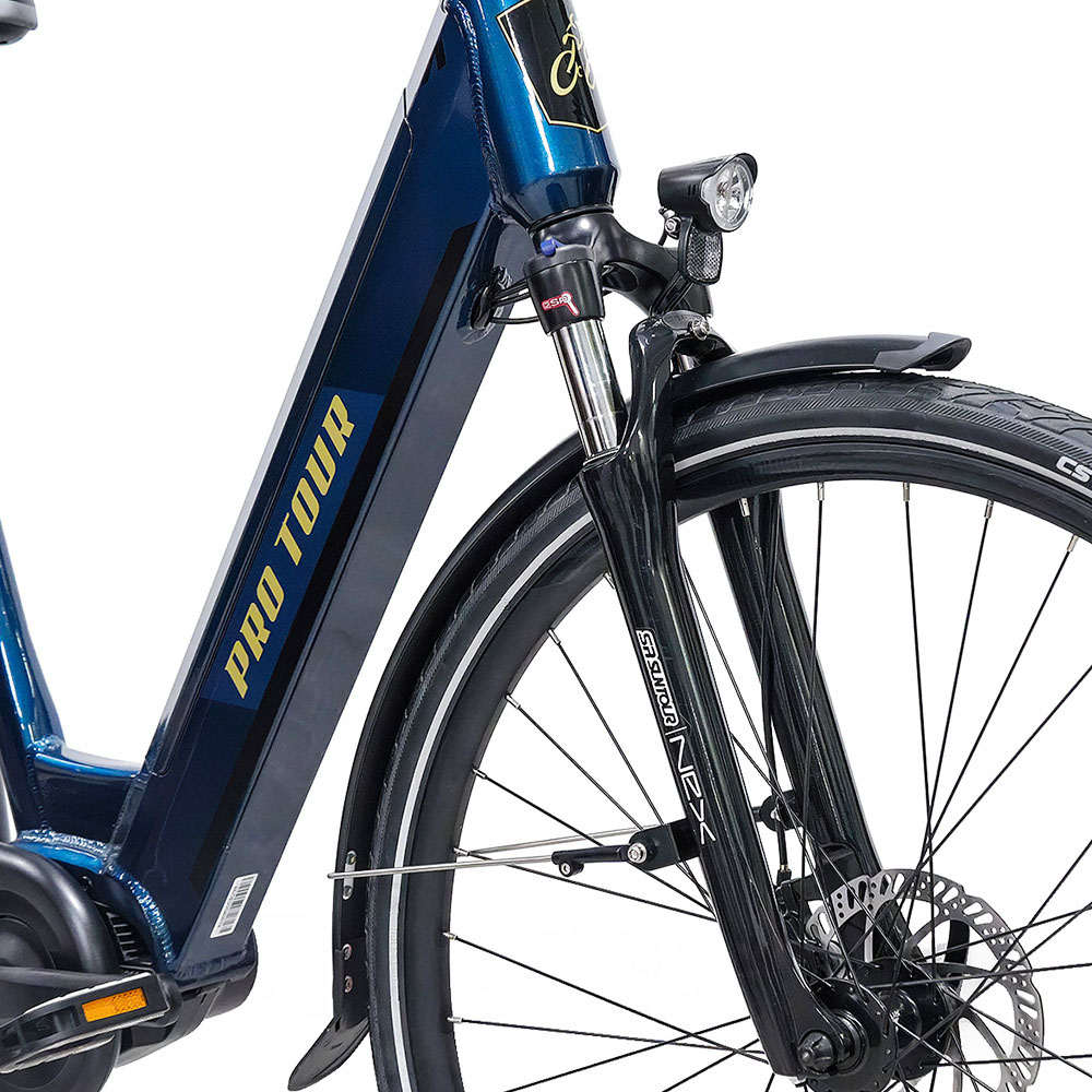 CITY 5.3-20 Vélo électrique, moteur 250W, batterie 36V 14Ah, pneus 700*40C, vitesse maximale de 25 km/h, autonomie de 45 km, freins à disque mécaniques avant et arrière, Shimano 7 vitesses