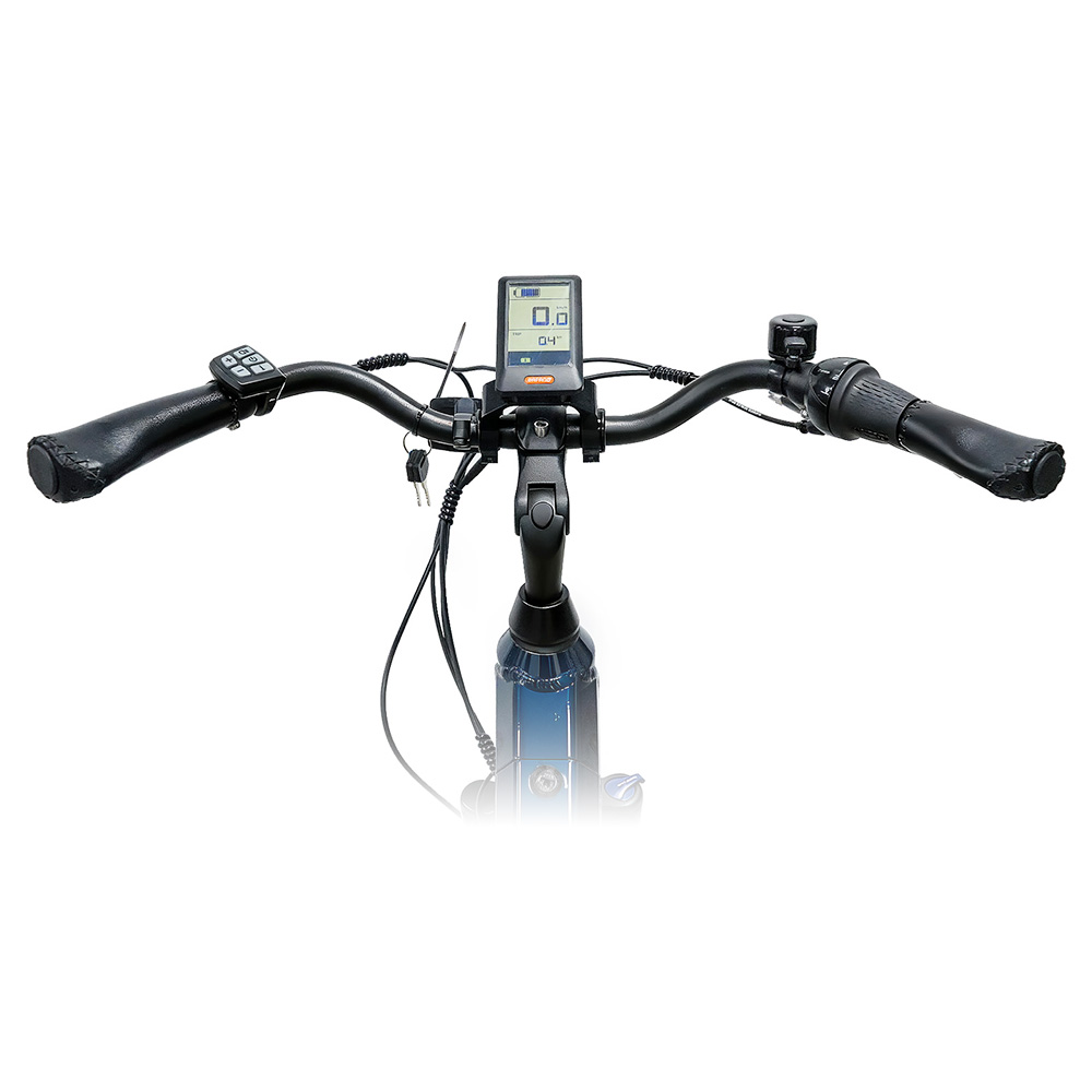 CITY 5.3-20 Vélo électrique, moteur 250W, batterie 36V 14Ah, pneus 700*40C, vitesse maximale de 25 km/h, autonomie de 45 km, freins à disque mécaniques avant et arrière, Shimano 7 vitesses