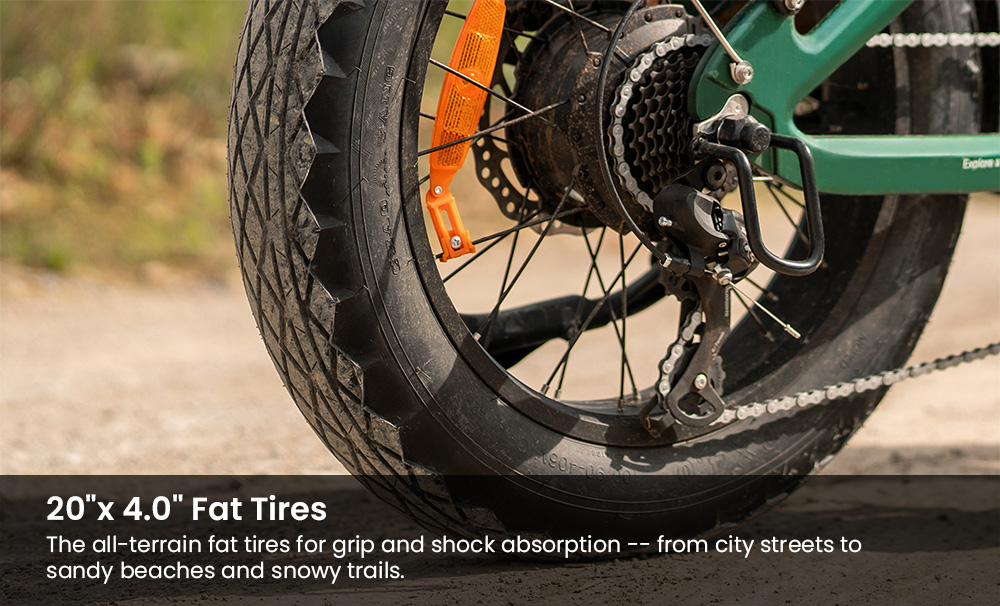 ENGWE EP-2 3.0 Boost Electric Bike, 250W Motor, 48V 13.5Ah Battery, 20*4 inch Tires, 120km Max Range, Hydraulic Brakes, Shimano 7-speed, Torque Sensor, App Control, Fast Charging- Black