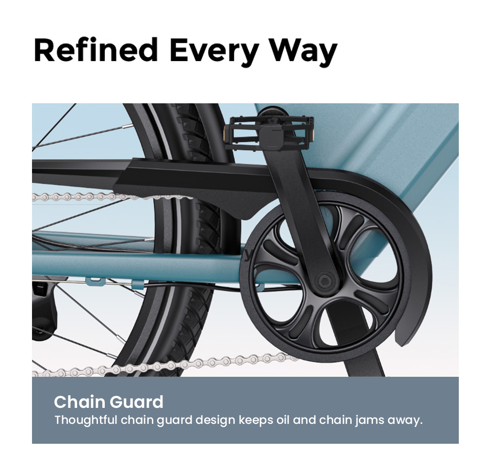 ENGWE P275 SE Electric Bike, 250W Motor, 36V 13Ah Battery, 27.5 inch Tires, 25km/h Max Speed, 100km Range, Hydraulic Disc Brakes, Shimano 7-speed, Torque Sensor - Grey