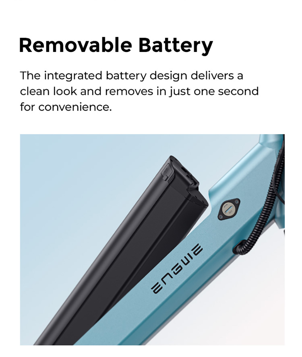 ENGWE P275 SE Electric Bike, 250W Motor, 36V 13Ah Battery, 27.5 inch Tires, 25km/h Max Speed, 100km Range, Hydraulic Disc Brakes, Shimano 7-speed, Torque Sensor - Grey