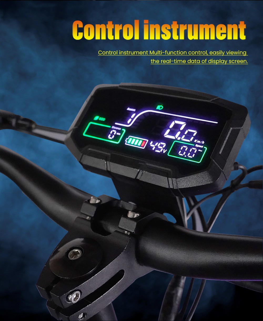 GELEIPU Z1 Electric Scooter, 1200W motor, 48V 20Ah batéria, 10 palcové pneumatiky, max. rýchlosť 60km/h, dojazd 60km, predná & zadná kotúčová brzda, štvorramenný tlmič