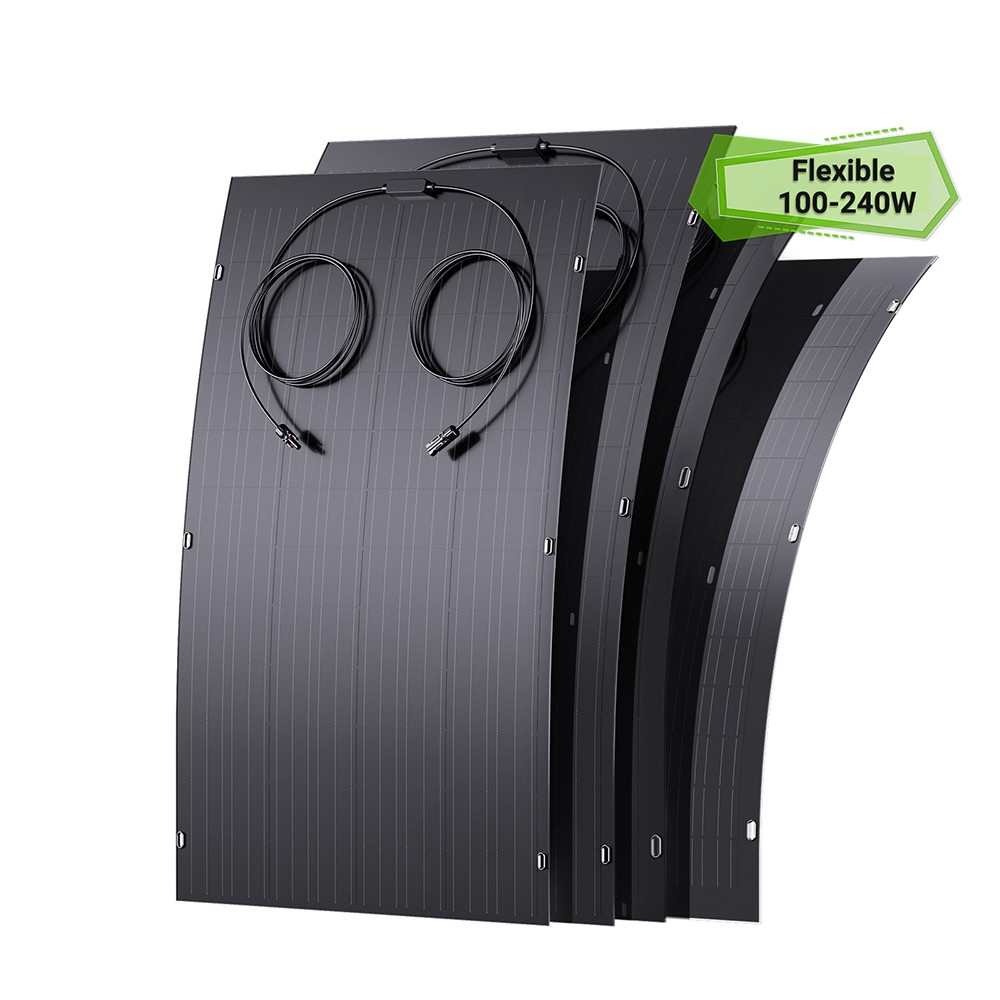 LIONSHEE LS-SP120 120W-os flexibilis napelem 2 db, 18,66%-os hat&aacute;sfok, 2 mm-es ultrav&eacute;kony, 30&deg;-ban hajl&iacute;that&oacute;, IP67 v&iacute;z&aacute;ll&oacute;, lak&oacute;kocsihoz/haj&oacute;hoz/tetőt&eacute;rbe/kempingez&eacute;shez