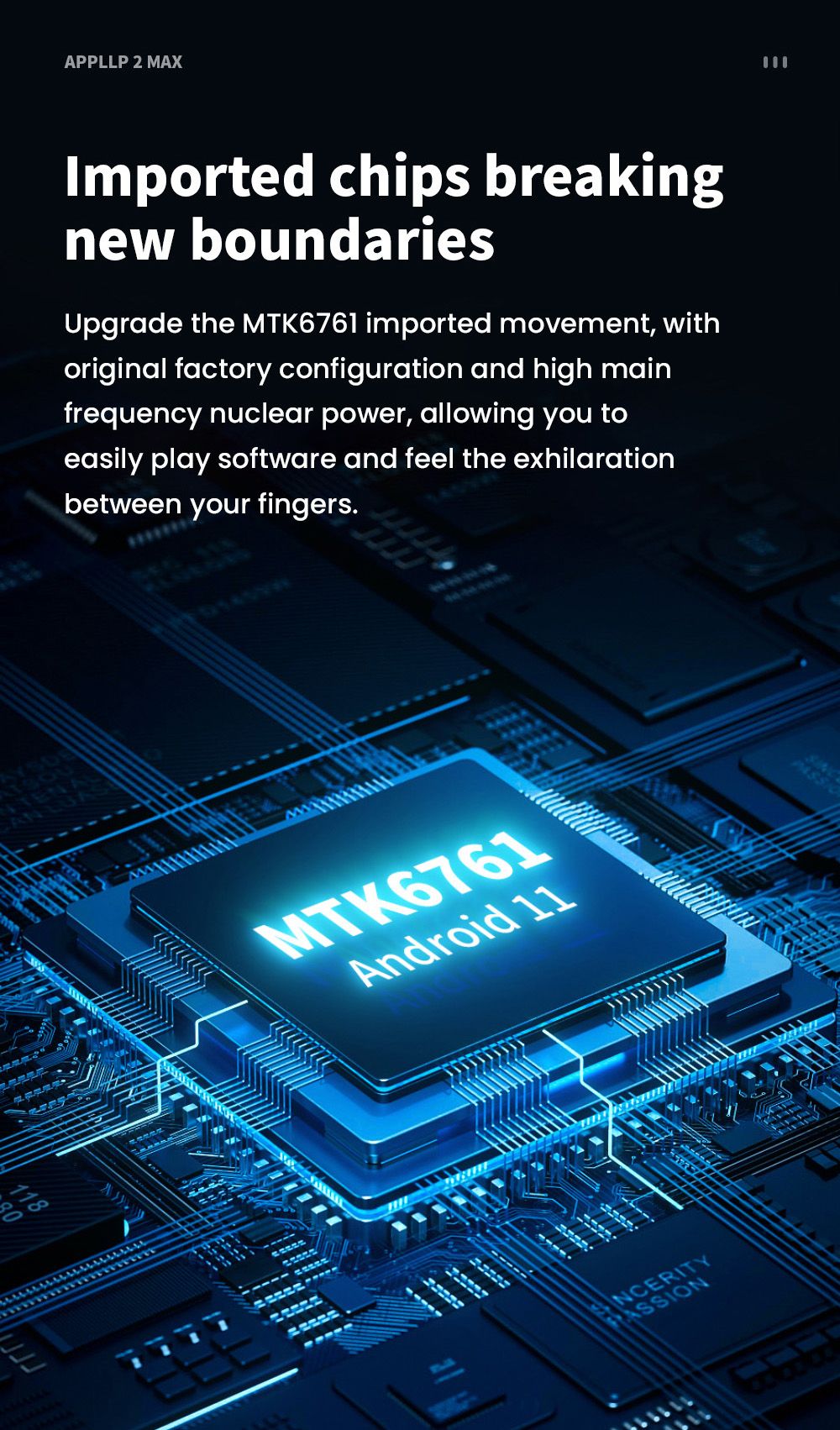 LOKMAT APPLLP 2 MAX Abnehmbare Smartwatch, 4 GB RAM, 64 GB ROM, 2,64-Zoll-Bildschirm, Android 11, unterst&uuml;tzt 4G/5G-SIM, Bluetooth-Verbindung, GPS-Ortung, 1200-mAh-Akku