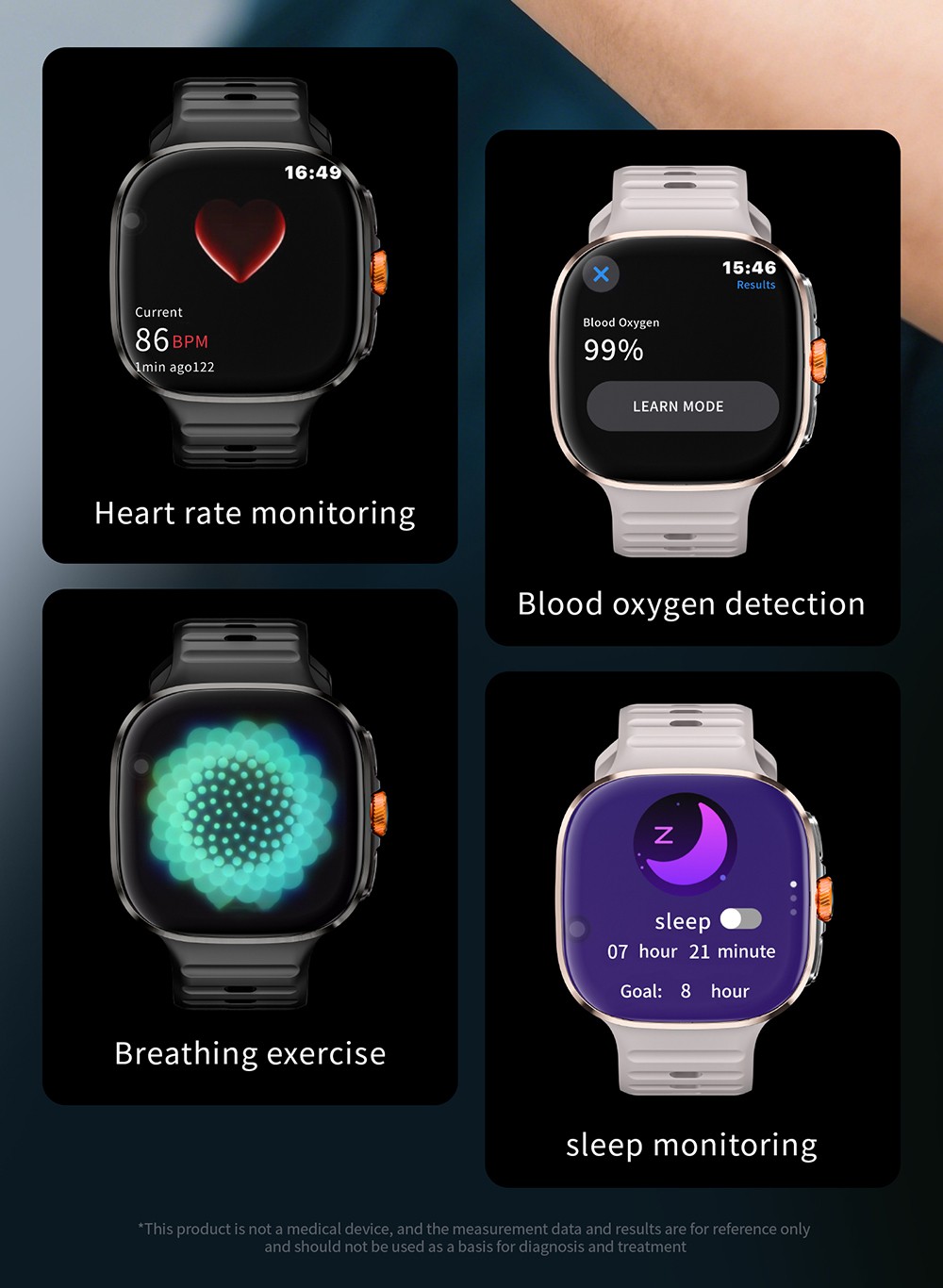 LOKMAT APPLLP 6 MAX Smartwatch, 3GB RAM 32GB ROM, 2.16 inch AMOLED Screen, Supports 4G/5G LTE, GPS Positioning