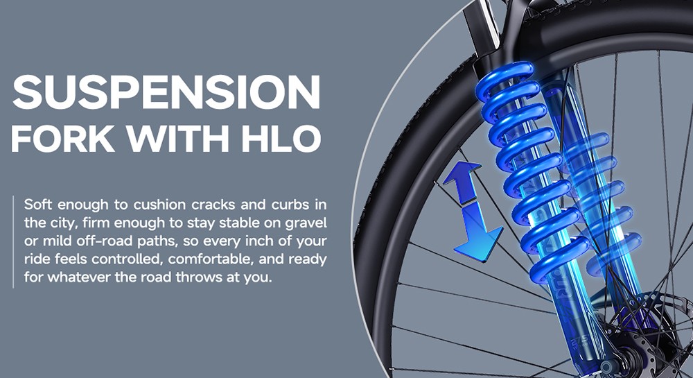 Elektrobicykel M920, 250W motor, 36V 13Ah batéria, 27.5 palcové pneumatiky, max. rýchlosť 25 km/h, dojazd 60 km, predné & zadné mechanické kotúčové brzdy, 9 rýchlostí - modrá