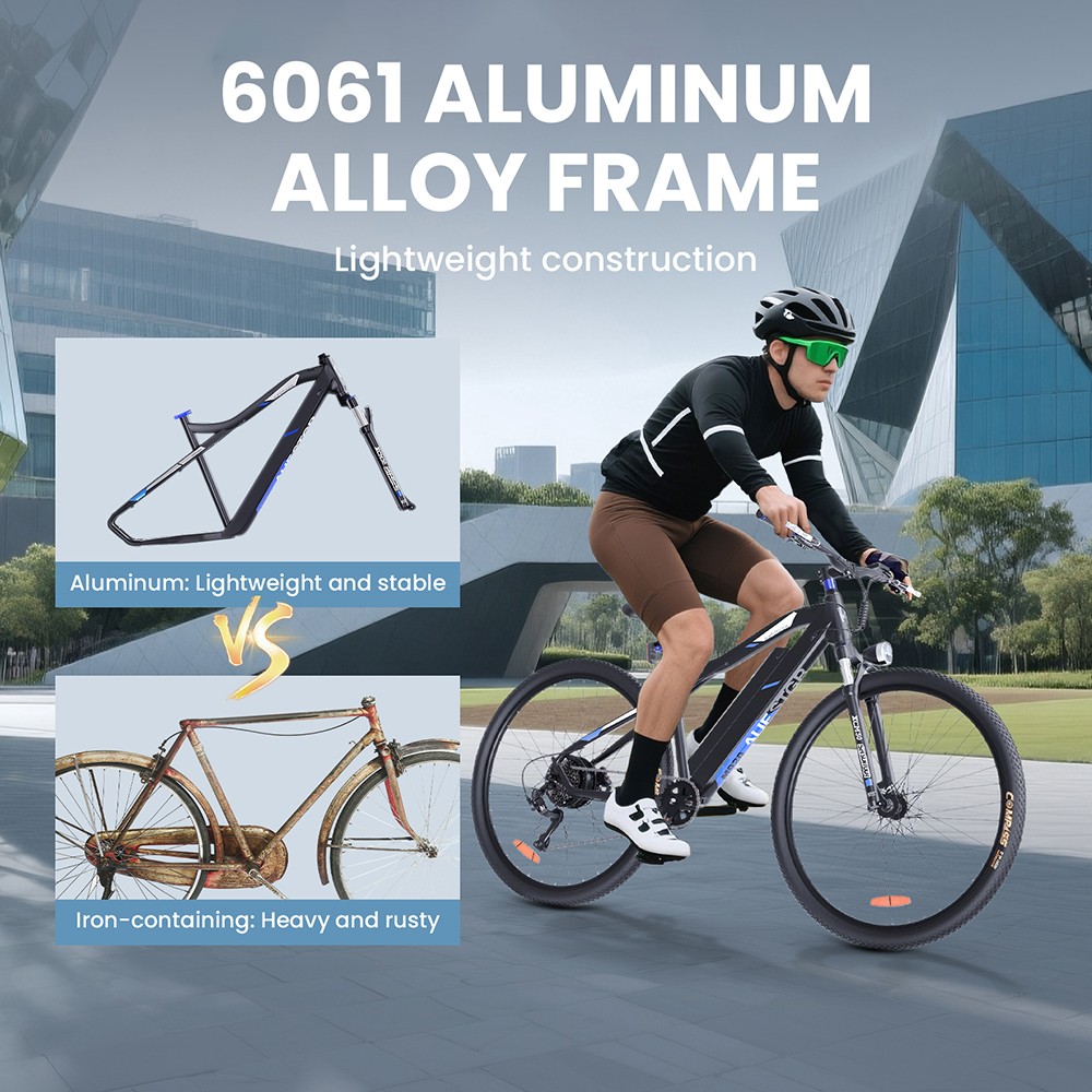 Elektrobicykel M920, 250W motor, 36V 13Ah batéria, 27.5 palcové pneumatiky, max. rýchlosť 25km/h, dojazd 60km, predné & zadné mechanické kotúčové brzdy, 9 rýchlostí - červený