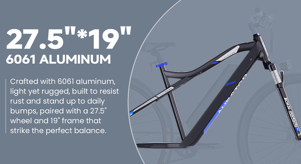 Elektrobicykel M920, 250W motor, 36V 13Ah batéria, 27.5 palcové pneumatiky, max. rýchlosť 25km/h, dojazd 60km, predné & zadné mechanické kotúčové brzdy, 9 rýchlostí - červený