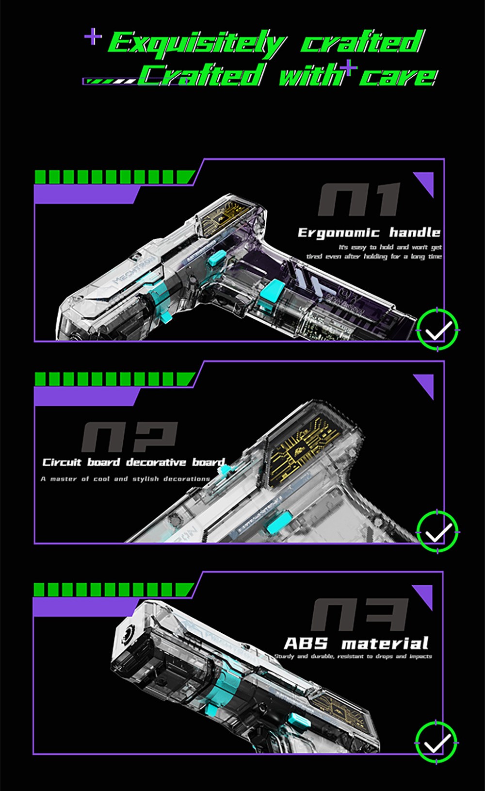 MECHTRON TL-G007S Lite Akku-Schlagbohrschrauber, 8 V, zwei Geschwindigkeiten, 15 Nm Drehmoment, 2000 mAh Wechselakku, intelligente KI-Steuerung, 2-in-1 Akkuschrauber und -Bohrschrauber