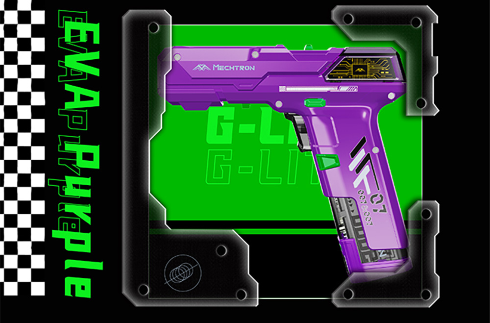 MECHTRON TL-G007S Lite Akku-Schlagbohrschrauber, 8 V, zwei Geschwindigkeiten, 15 Nm Drehmoment, 2000 mAh Wechselakku, intelligente KI-Steuerung, 2-in-1 Akkuschrauber und -Bohrschrauber