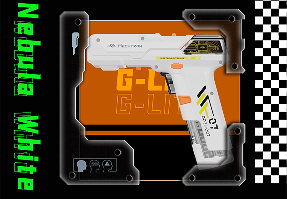 MECHTRON TL-G007S Lite Akku-Schlagbohrschrauber, 8 V, zwei Geschwindigkeiten, 15 Nm Drehmoment, 2000 mAh Wechselakku, intelligente KI-Steuerung, 2-in-1 Akkuschrauber und -Bohrschrauber