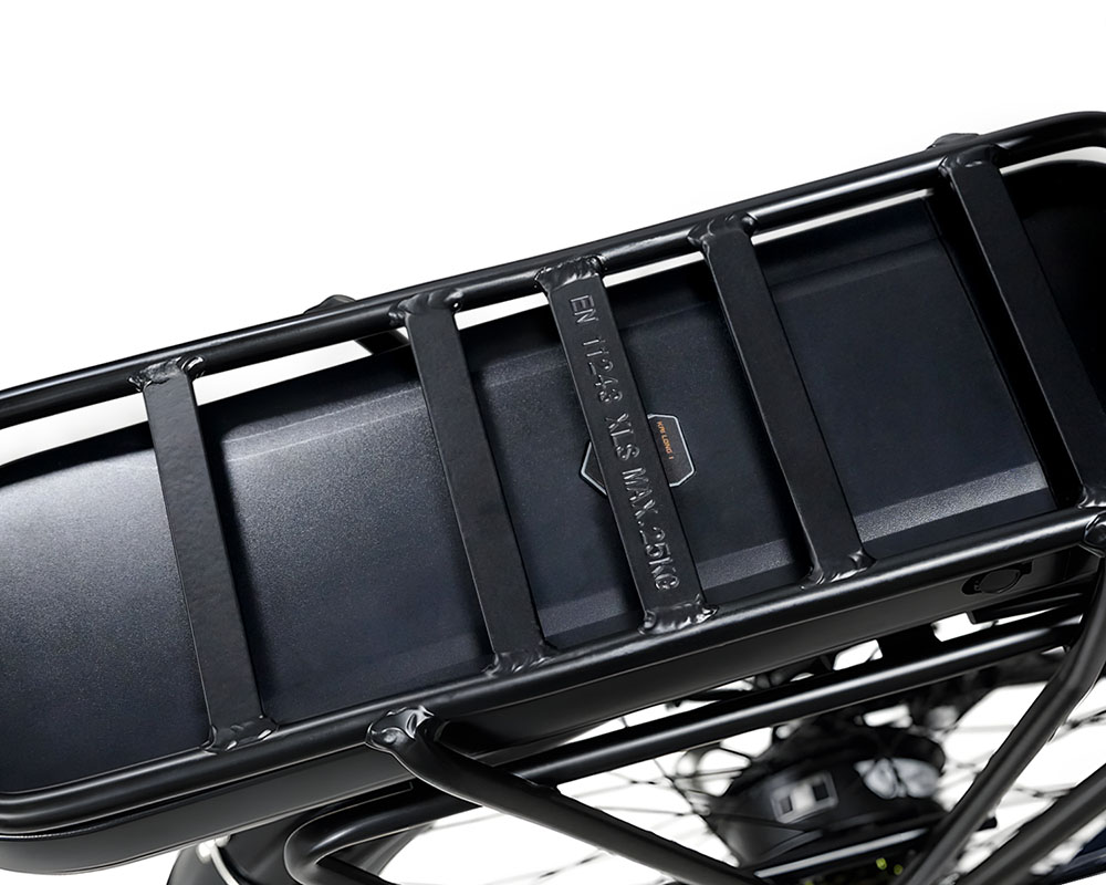 Elektrický bicykel Miami-26, 250W motor, 36V 14,4Ah batéria, 26*1.95 palcové pneumatiky, max. rýchlosť 25km/h, dojazd 45km, predné & zadné mechanické kotúčové brzdy, Shimano 7-rýchlostný - modrý