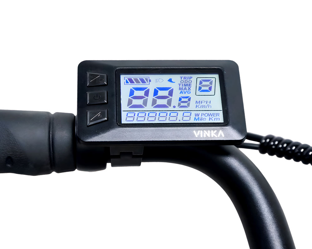 Elektrický bicykel Miami-26, 250W motor, 36V 14,4Ah batéria, 26*1.95 palcové pneumatiky, max. rýchlosť 25km/h, dojazd 45km, predné & zadné mechanické kotúčové brzdy, Shimano 7-rýchlostný - biely