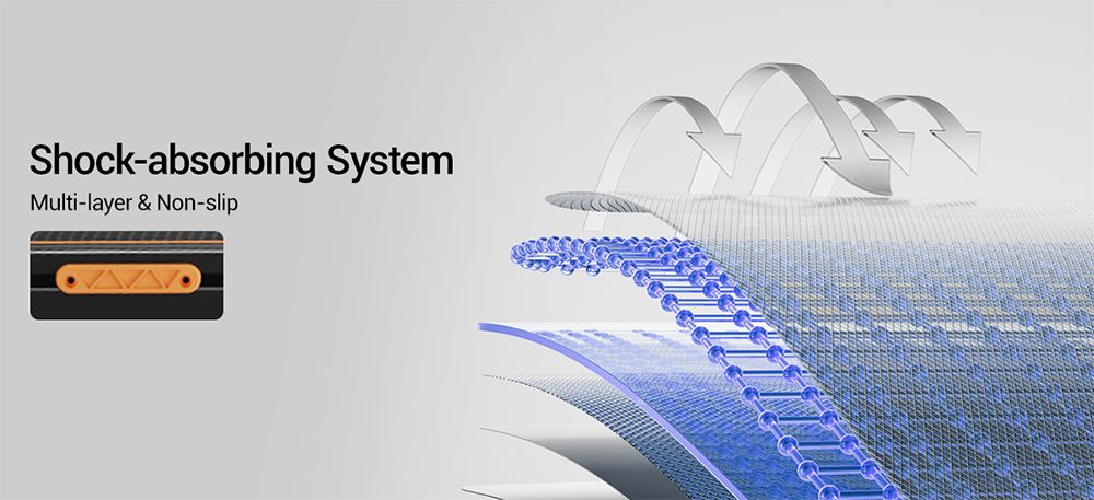 ROBORE X5F Foldable Treadmill with 14% Incline, 2.5HP Quiet Motor, 10km/h Max Speed, 150kg Load, 3-Level Incline, LED Display & Remote Control