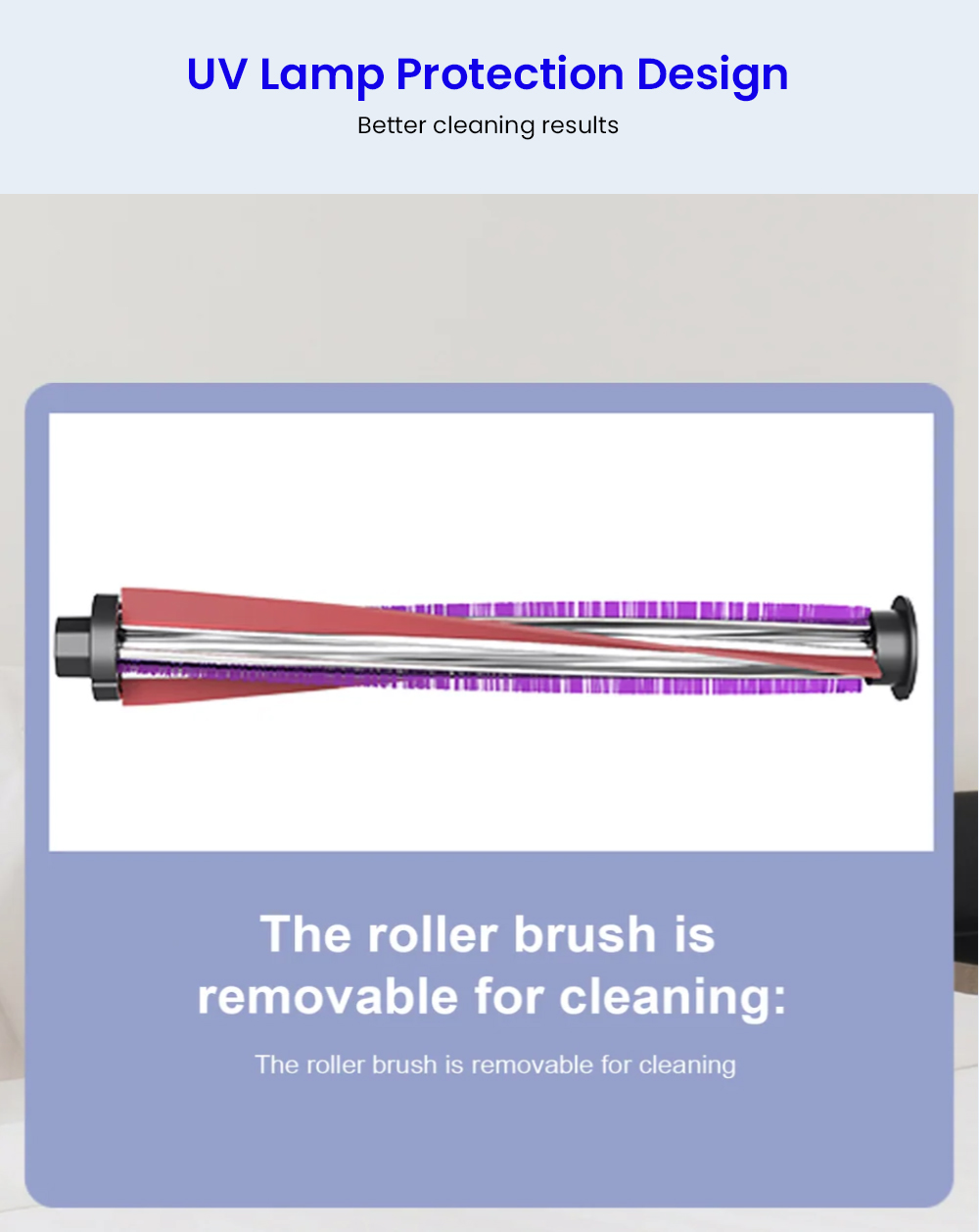 Solayce BV200 Double Cup Smart Mite Cleaner, 500W Power, 16000Pa Suction, 0.6L kapacita, 60 ℃ horúci vzduch, UV svetlo & HEPA filtrácia