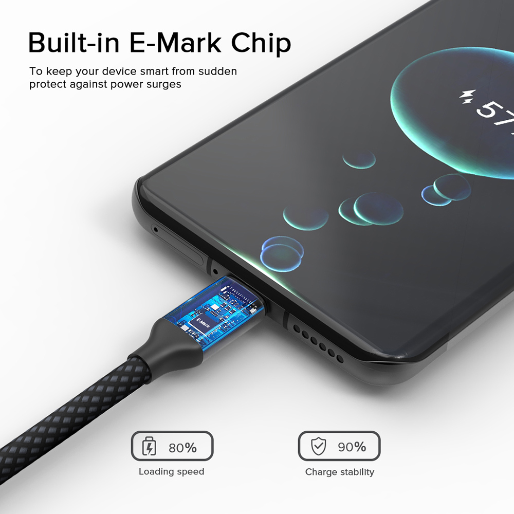 ZIKE Z518 USB-C auf USB-C 1,5 m 100 W PD3.0 Kabel