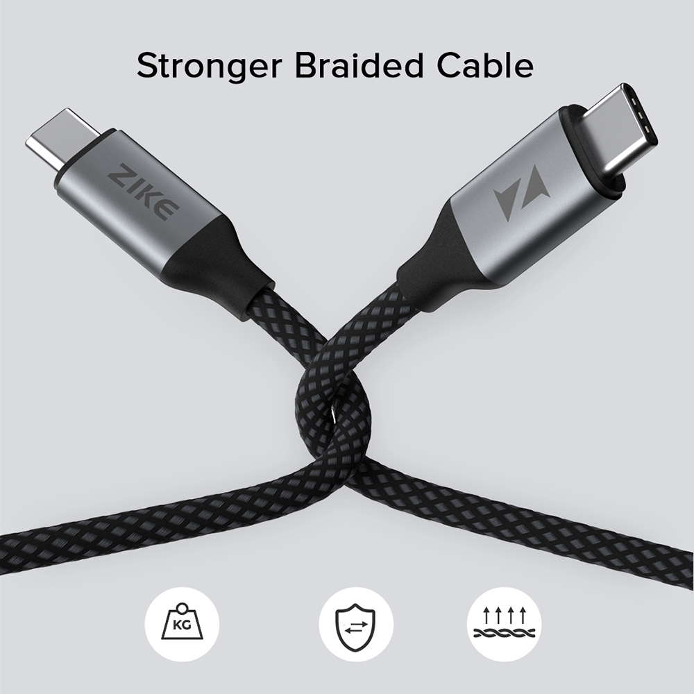 ZIKE Z518 USB-C auf USB-C 1,5 m 100 W PD3.0 Kabel