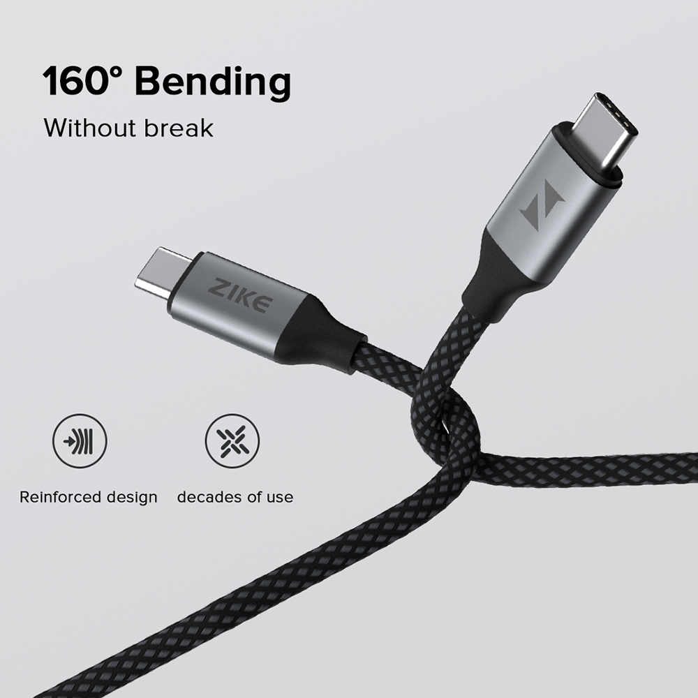 ZIKE Z518 USB-C auf USB-C 1,5 m 100 W PD3.0 Kabel