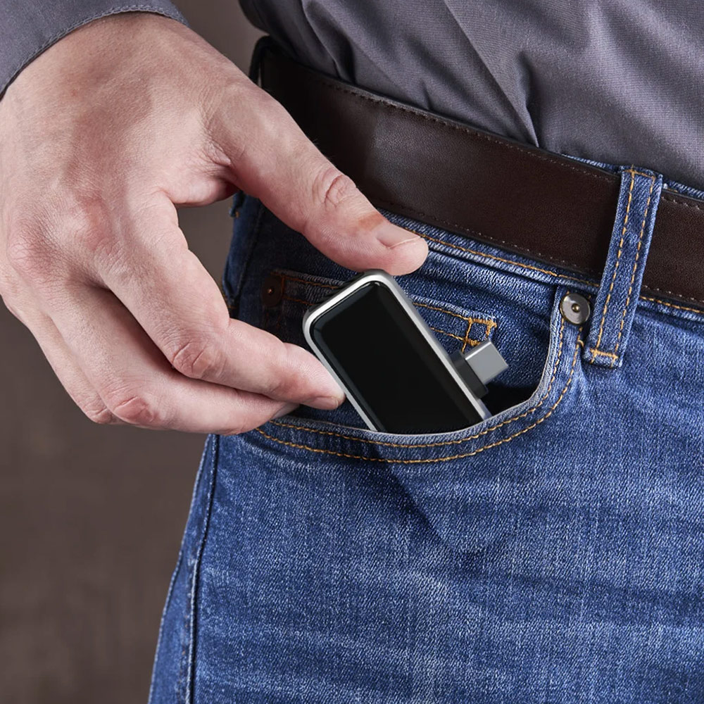 ZIKE Z791C USB-C Magnetic Extended Storage for iPhone 16/15 Series -2TB