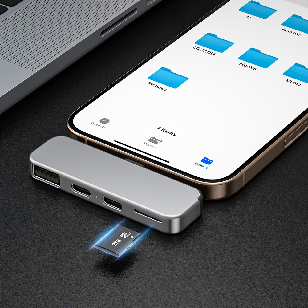 ZIKE Z806 USB-C Extender for iPhone 16/15 Series