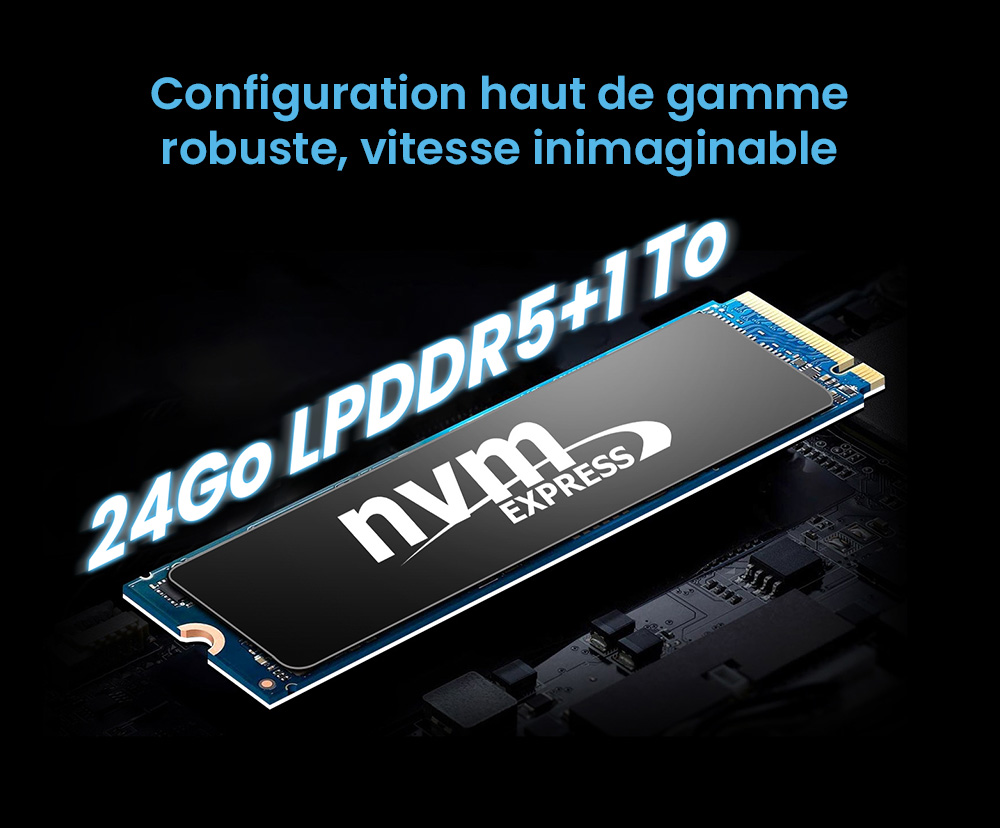 BMAX B9 Power Mini PC, Intel Core i9-12900H 14 c&oelig;urs Max 5,0 GHz, 32 Go de RAM 1 To SSD, DP+HDMI+Type-C Triple &eacute;cran 4K, prise en charge HDR dynamique, WiFi 6 Bluetooth 5.2, 2*USB 3.2 2*USB 2.0 1*RJ45 1*prise casque 3,5 mm