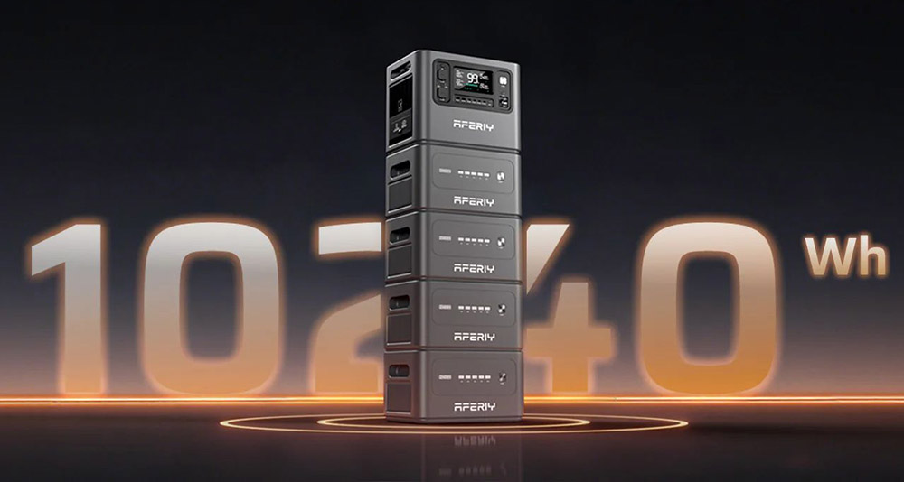 AFERIY P280 Tragbare Powerstation, 2800W AC Reine Sinuswelle Ausgang, 2048Wh LiFePO4 Batterie, Erweiterbare Kapazit&auml;t, 13 Ausgangsanschl&uuml;sse, 1,5H Schnelles Aufladen, 1200W Solareingang, Intelligente App-Steuerung & 10ms USV-Backup