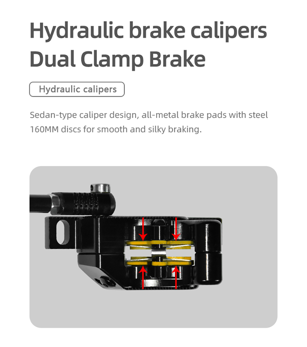 BOYUEDA S3-11 Elektroroller, 2 x 3000 W Motor, 60 V 38 Ah Akku, 11 Zoll Reifen, 85 km/h Höchstgeschwindigkeit, 120 km Reichweite, zwei hydraulische Scheibenbremsen, hydraulischer Stoßdämpfer, LCD-Display